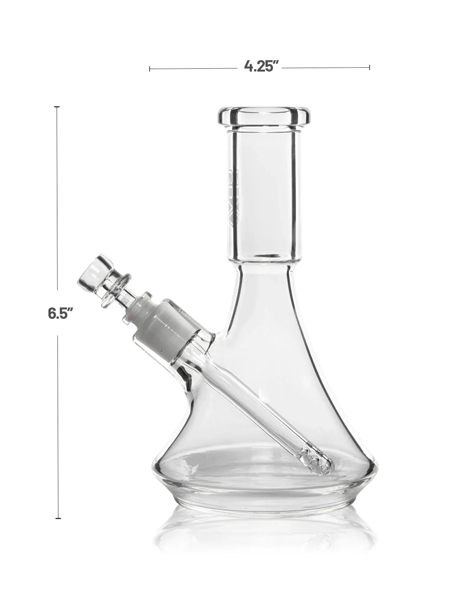 GRAV Small Deco Beaker Bong - Decorative Glass Water Pipe - We The People