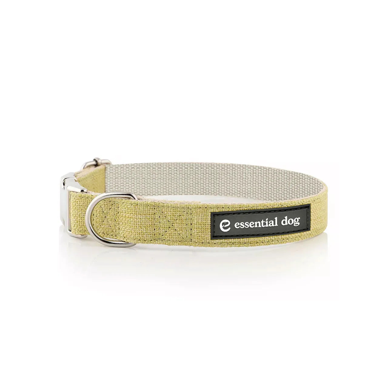 Organic Hemp & Cotton Dog Collar Grass Green Eco-Friendly - We The People