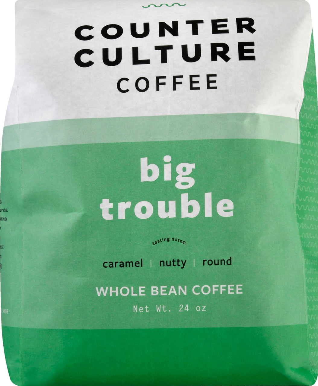 CCC Coffee Big Trouble Medium Roast - Case of 6 (24oz Bags)