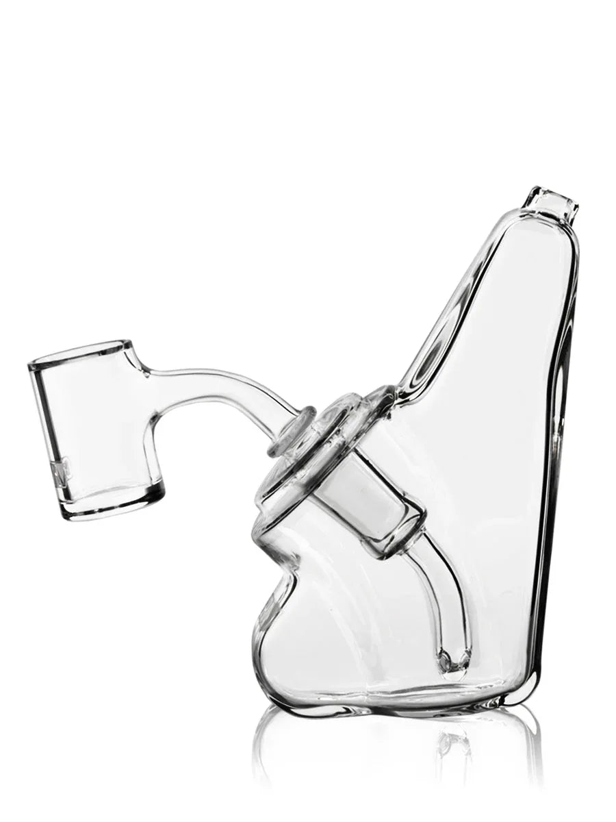 GRAV Wedge Bubbler Rig | Ergonomic Dab Rig | 3mm Borosilicate Glass - We The People