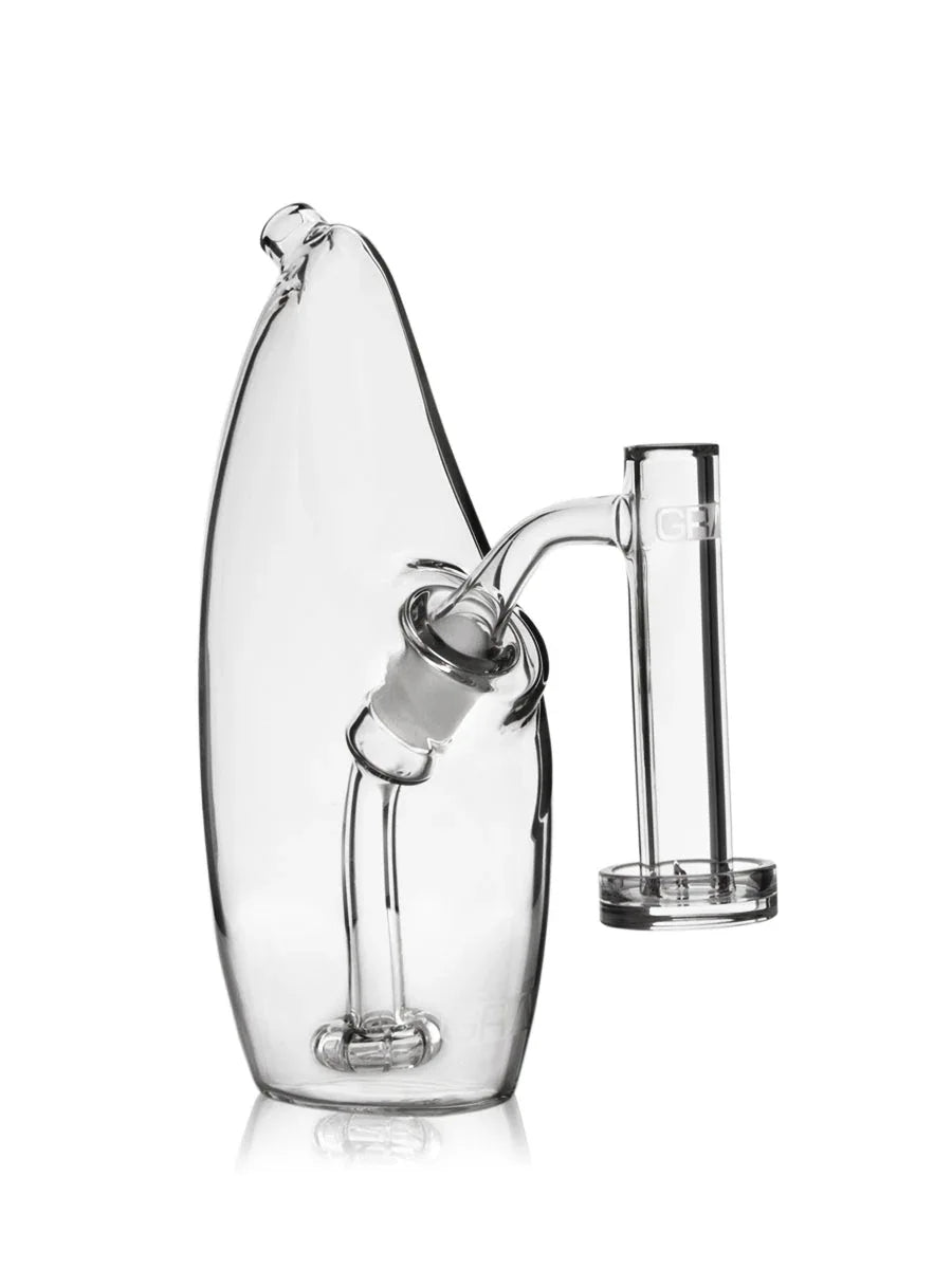 GRAV 14mm 45° Quartz Control Tower Banger - Premium Dab Nail - We The People