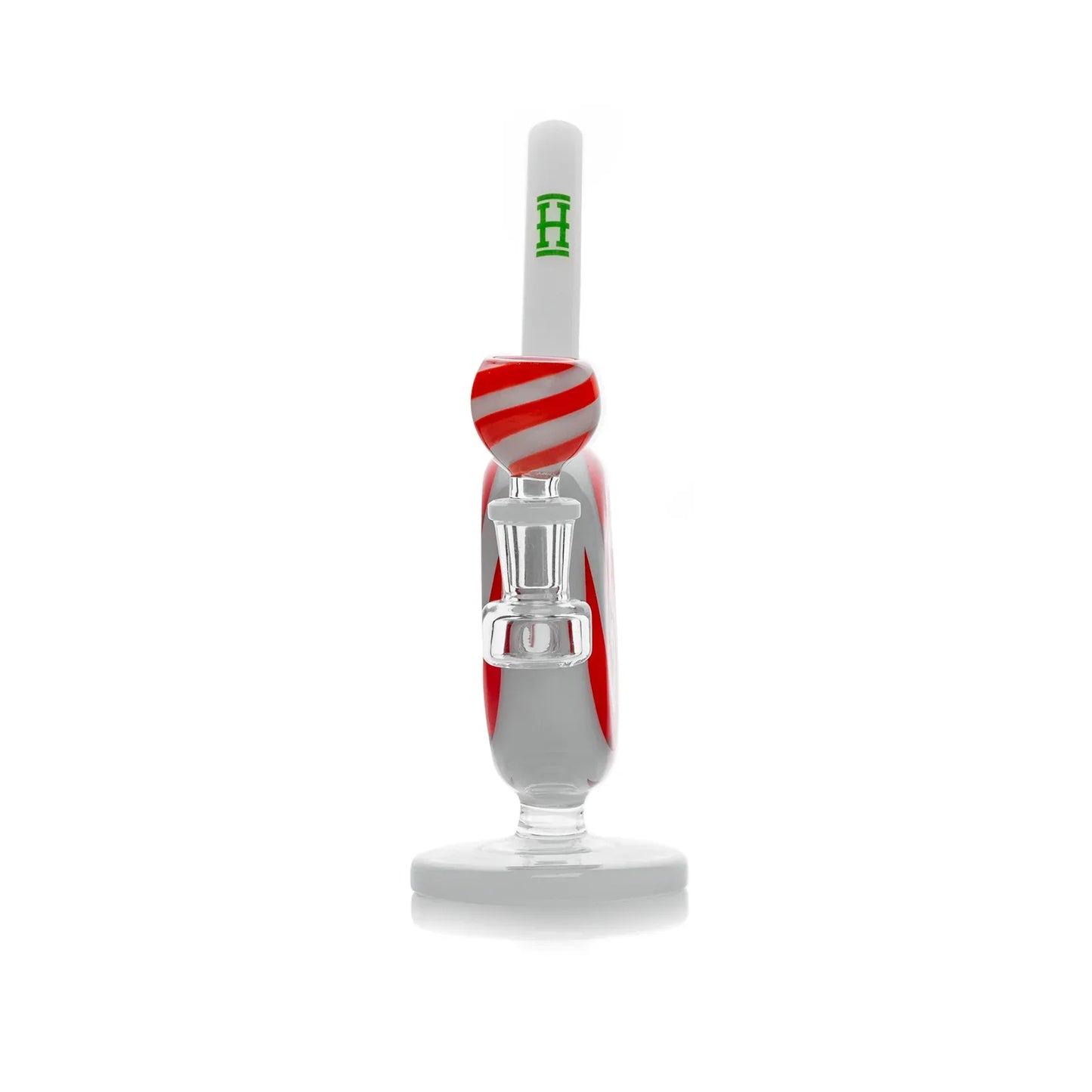 HEMPER Jollypop Bong | 7.5" Glass Water Pipe | Holiday Lollipop Design - We The People