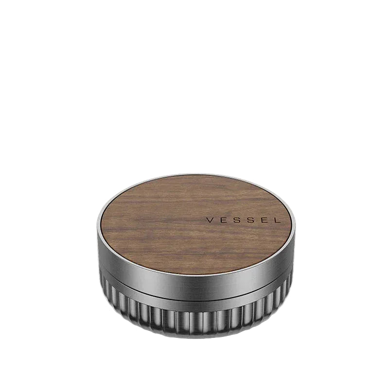 Vessel Mill Herb Grinder - Walnut | 3-Piece Magnetic - We The People