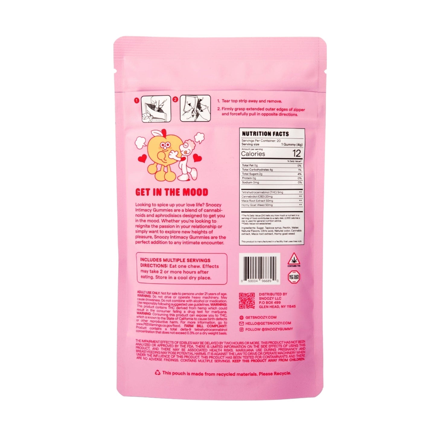 Snoozy Love Is All You Need Arousal Gummies | Natural Enhancement