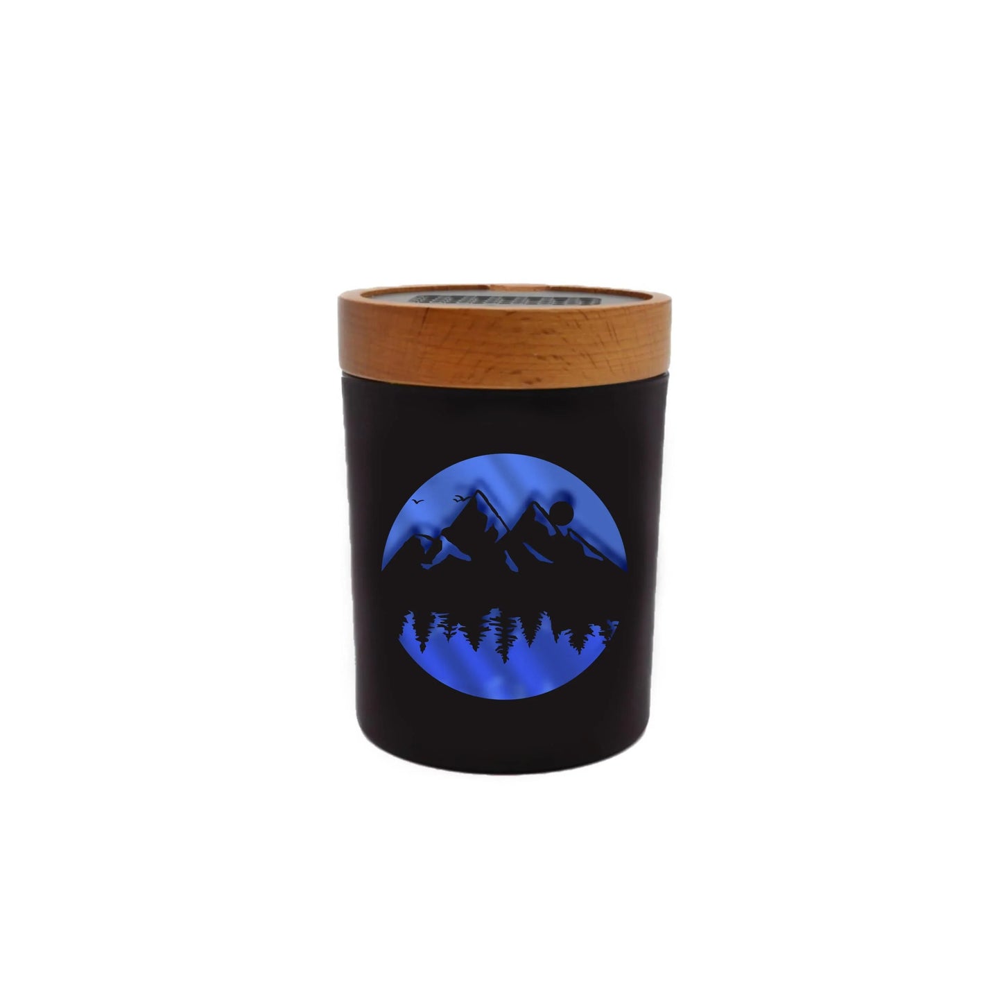 High Elevation Blue SoleStash | Humidity Controlled Stash Jar with Grinder - We The People