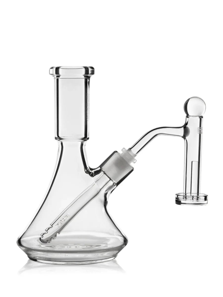 GRAV® 10mm 45° Quartz Control Tower Banger Set - Premium Dab Nail - We The People