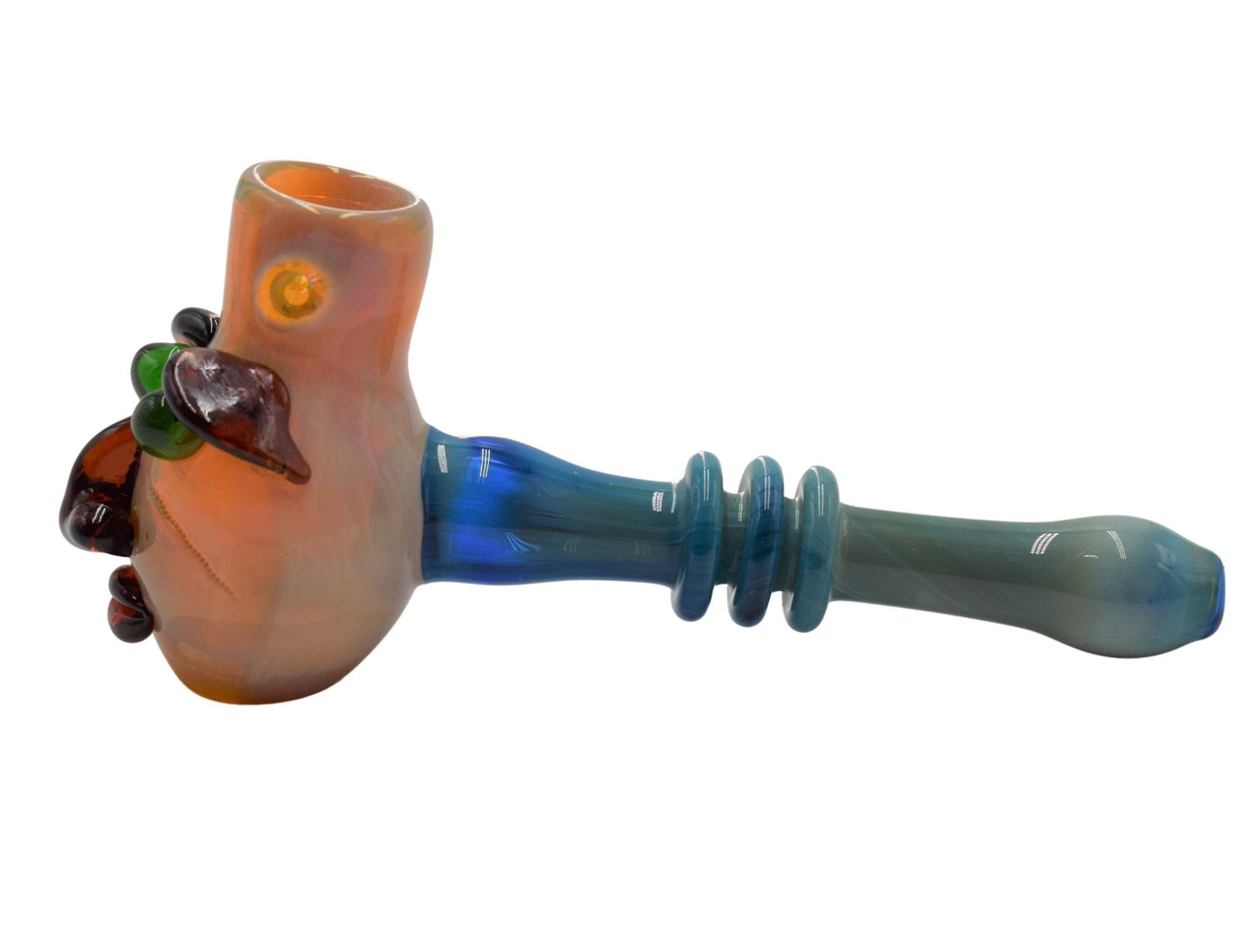 7.5" Happy Face Hammer Bubbler - Color May Vary - (1 Count)-0