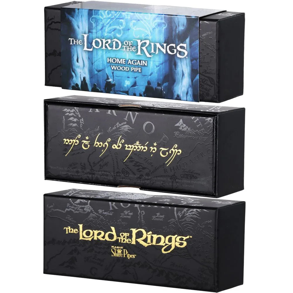 Pulsar Shire Pipes x LoTR HOME AGAIN Smoking Pipe | 5.5" Cherry Wood | Shire Scene - We The People