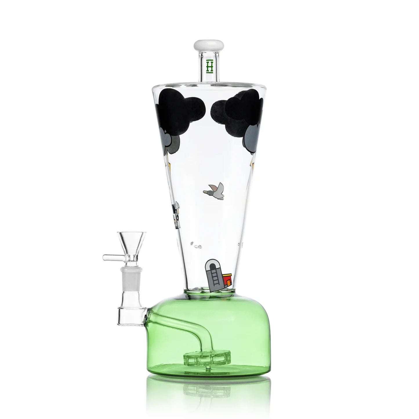 HEMPER Tornado XL Bong | 12.5" Glass Water Pipe | Cyclone Vortex Design. - We The People