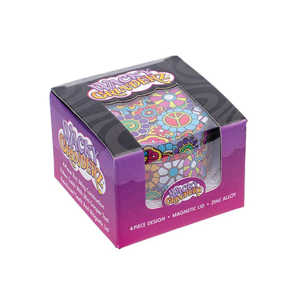 Hippie Love 4 Piece | Retro Peace & Love Novelty Grinder - We The People