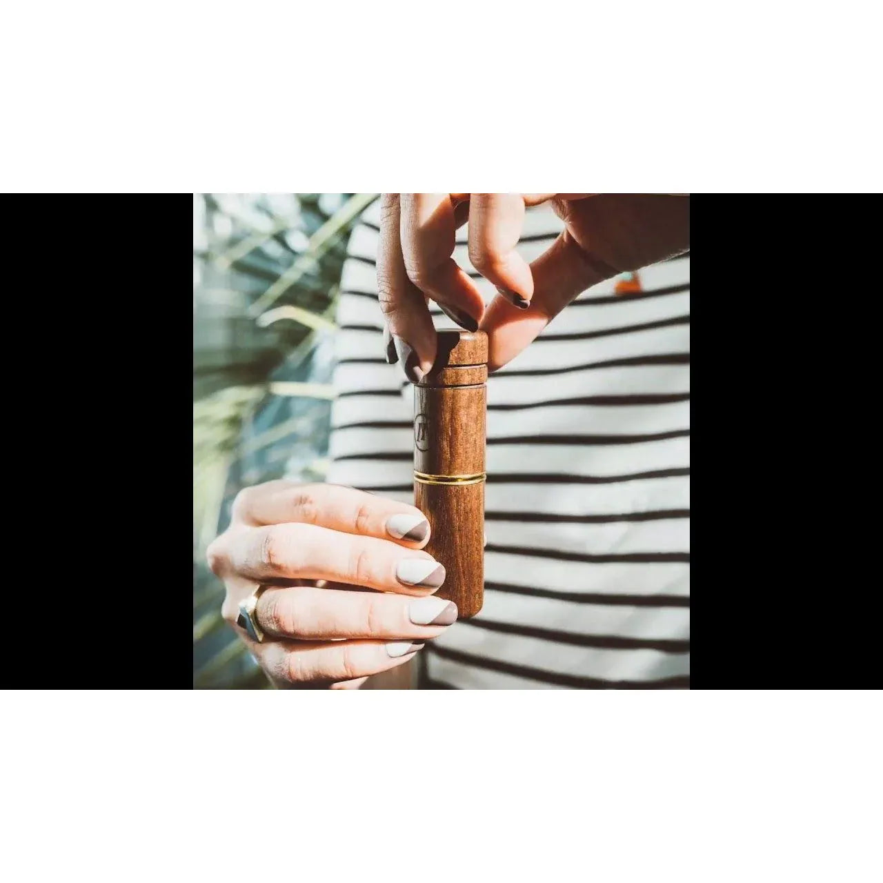 Marley Natural Holder for Taster or Pre-Roll | Black Walnut Wood Case - We The People
