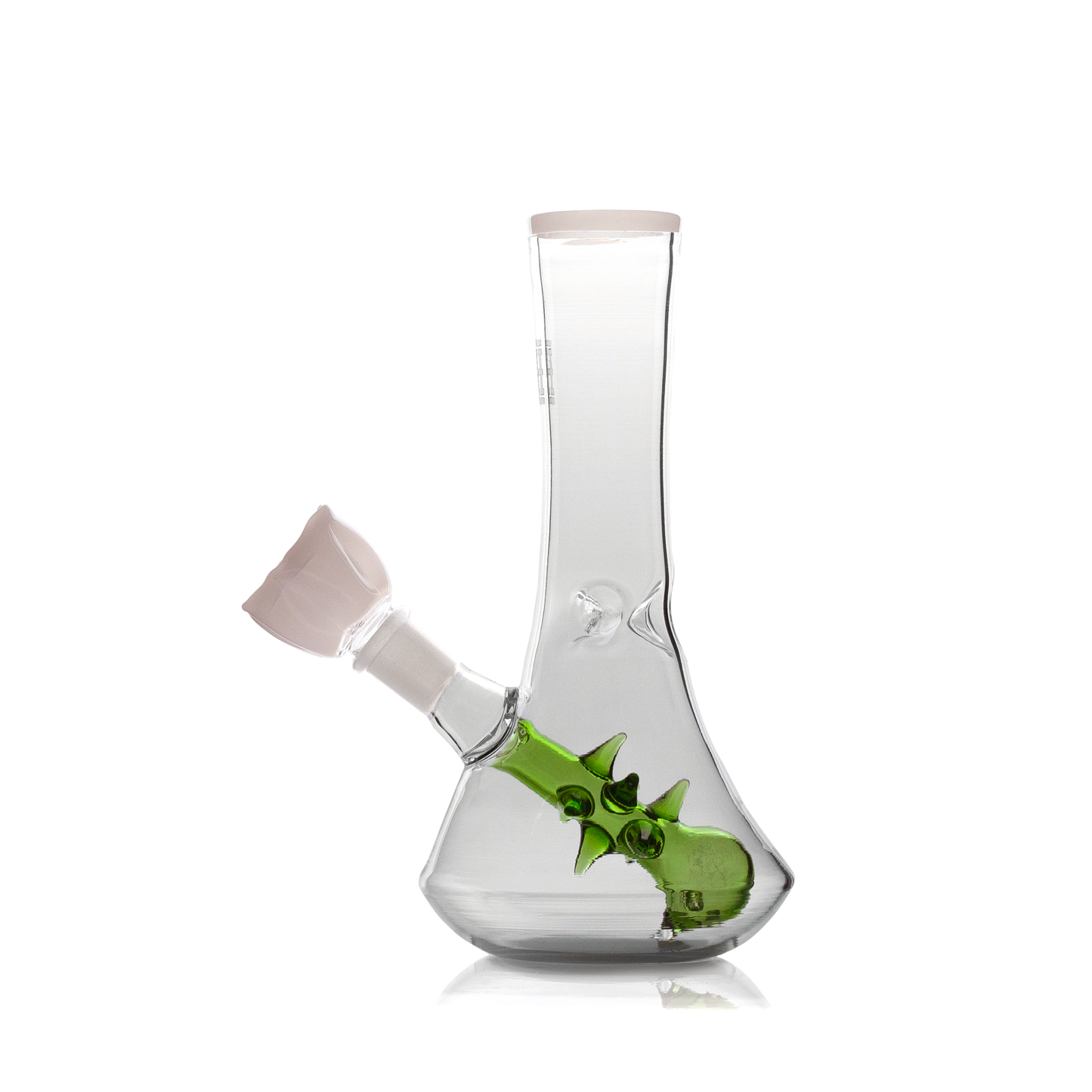 HEMPER Flower Vase Bong | 7" Glass Water Pipe with Floral Design
