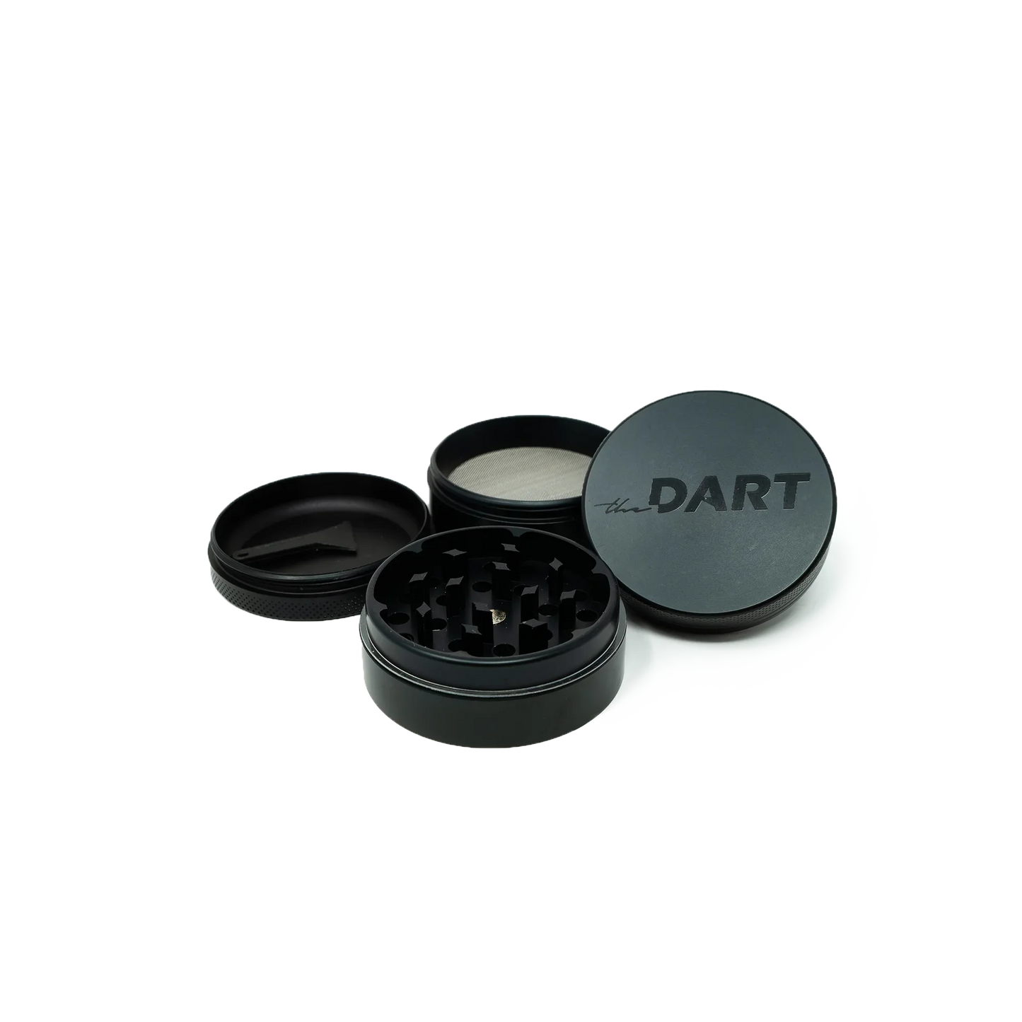 Dart Premium 4-Piece Herb Grinder | Precision-Engineered Aluminum Grinder - We The People
