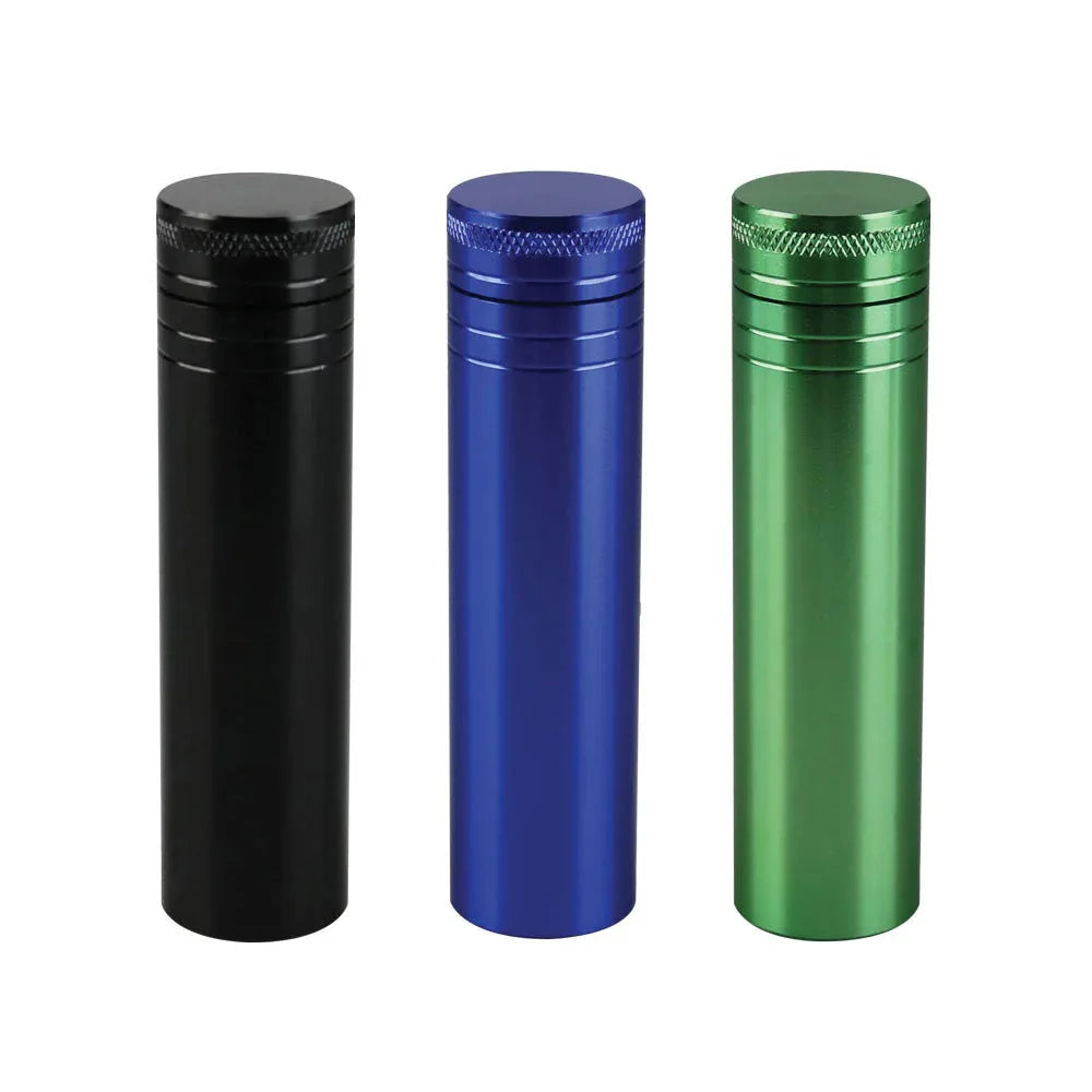 Aluminum Storage Tube 3.85" x 1" | Doob Tube - Colors Vary - We The People