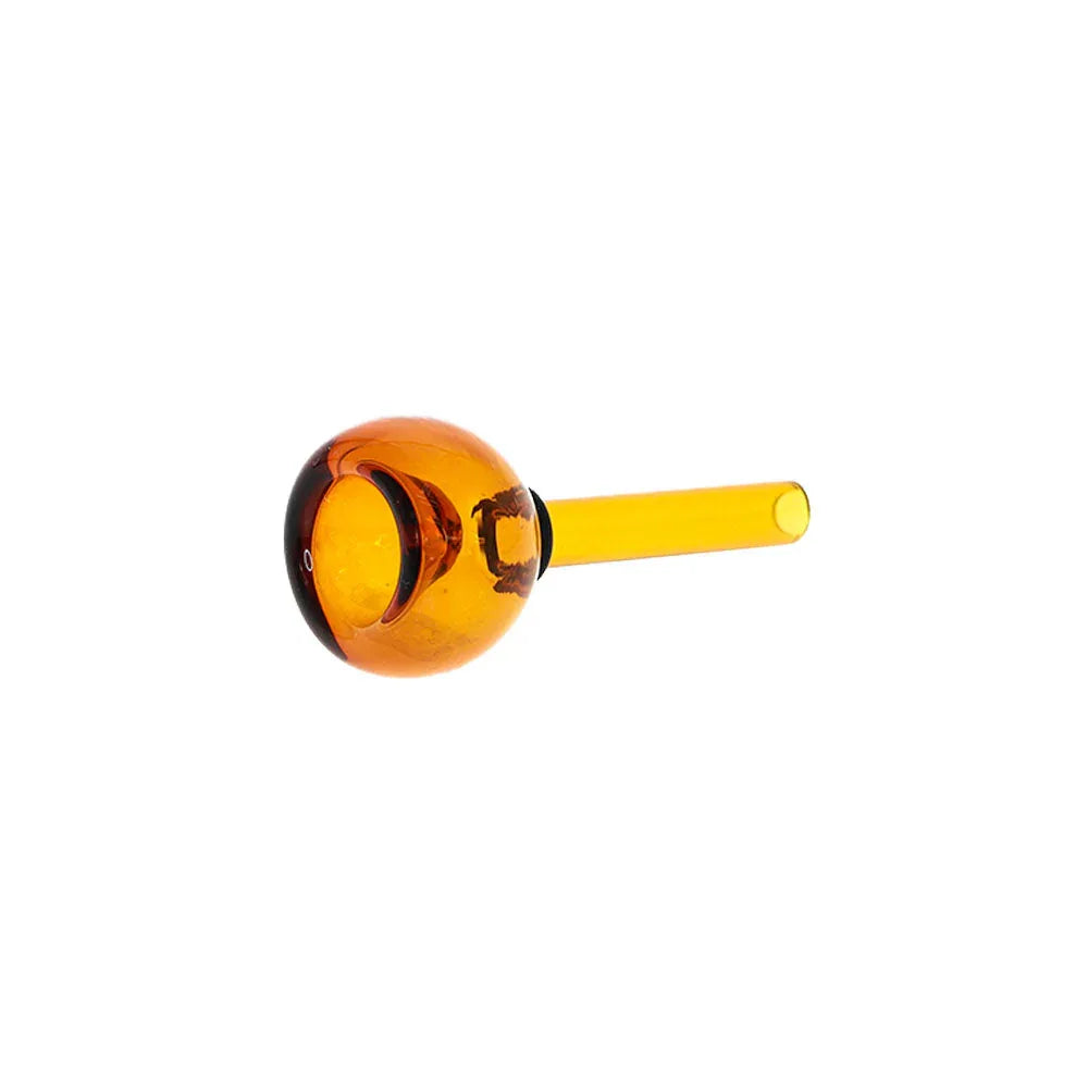 Amber Bubble Bowl | Large Glass Bowl Slide for Water Pipes - We The People