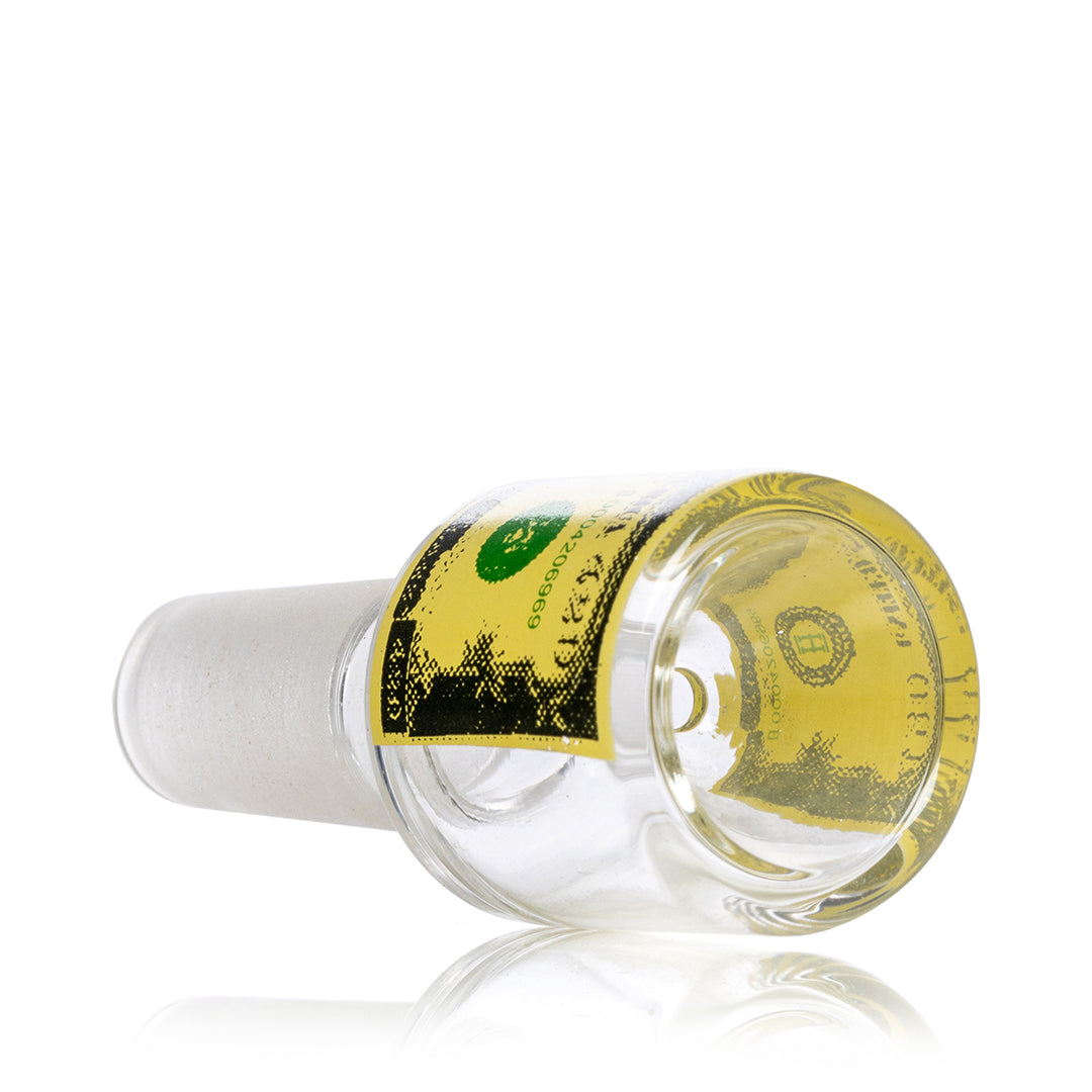 HEMPER Dollar Glass Flower Bowl | 14mm Male Joint