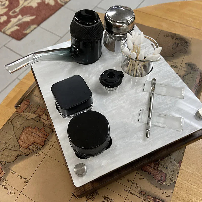 Puffco Proxy Pipe Holder & Cleaning Station | Dab Tray Organizer - We The People