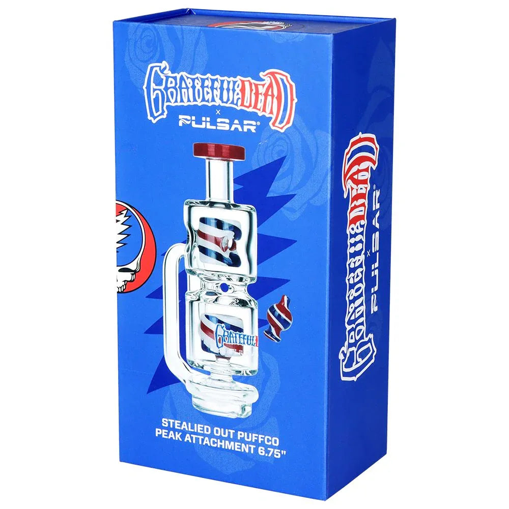 Grateful Dead Stealied Out Attachment for Puffco Peak - 6.75" - We The People