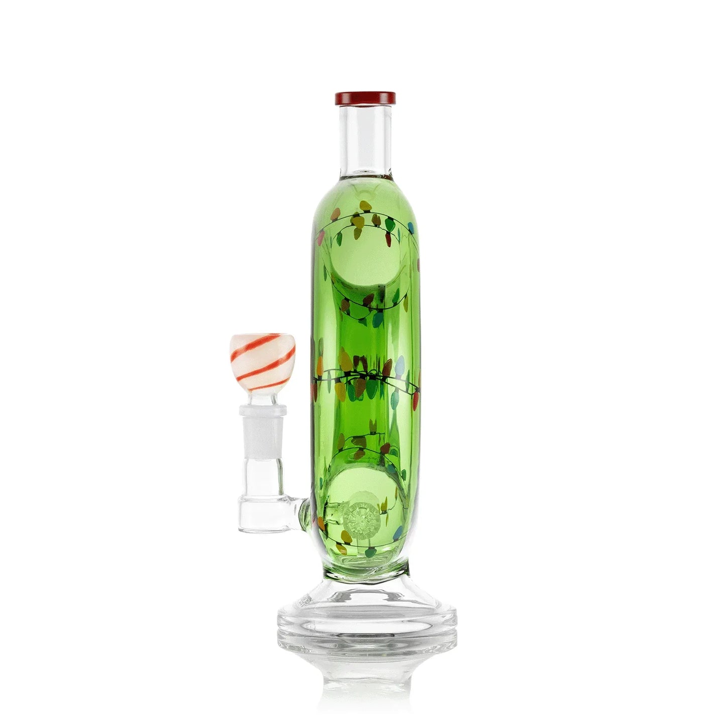 HEMPER Wreath XL Bong | 10" Glass Water Pipe | Holiday Christmas Design - We The People