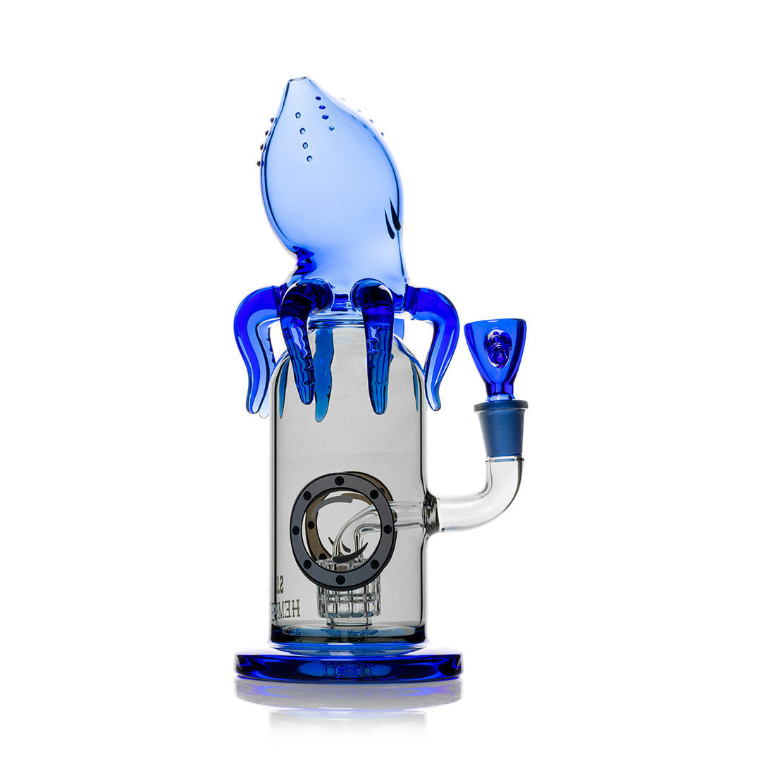 HEMPER Kraken XL Bong | 9.5" Glass Water Pipe with Octopus Design