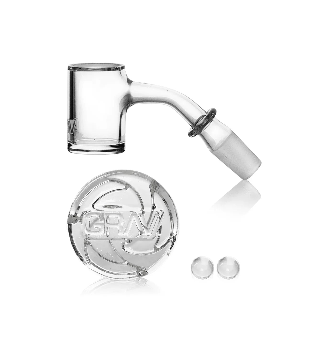 GRAV 14mm 45° Seamless Quartz Banger Set | Complete Dab Kit - We The People