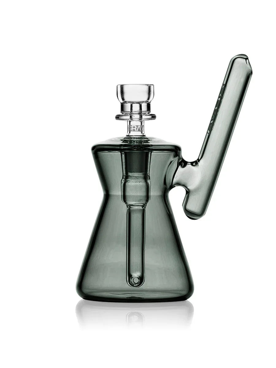 GRAV Hourglass Pocket Bubbler | 14mm Compact Bubbler | Borosilicate Glass | Colors Vary - We The People