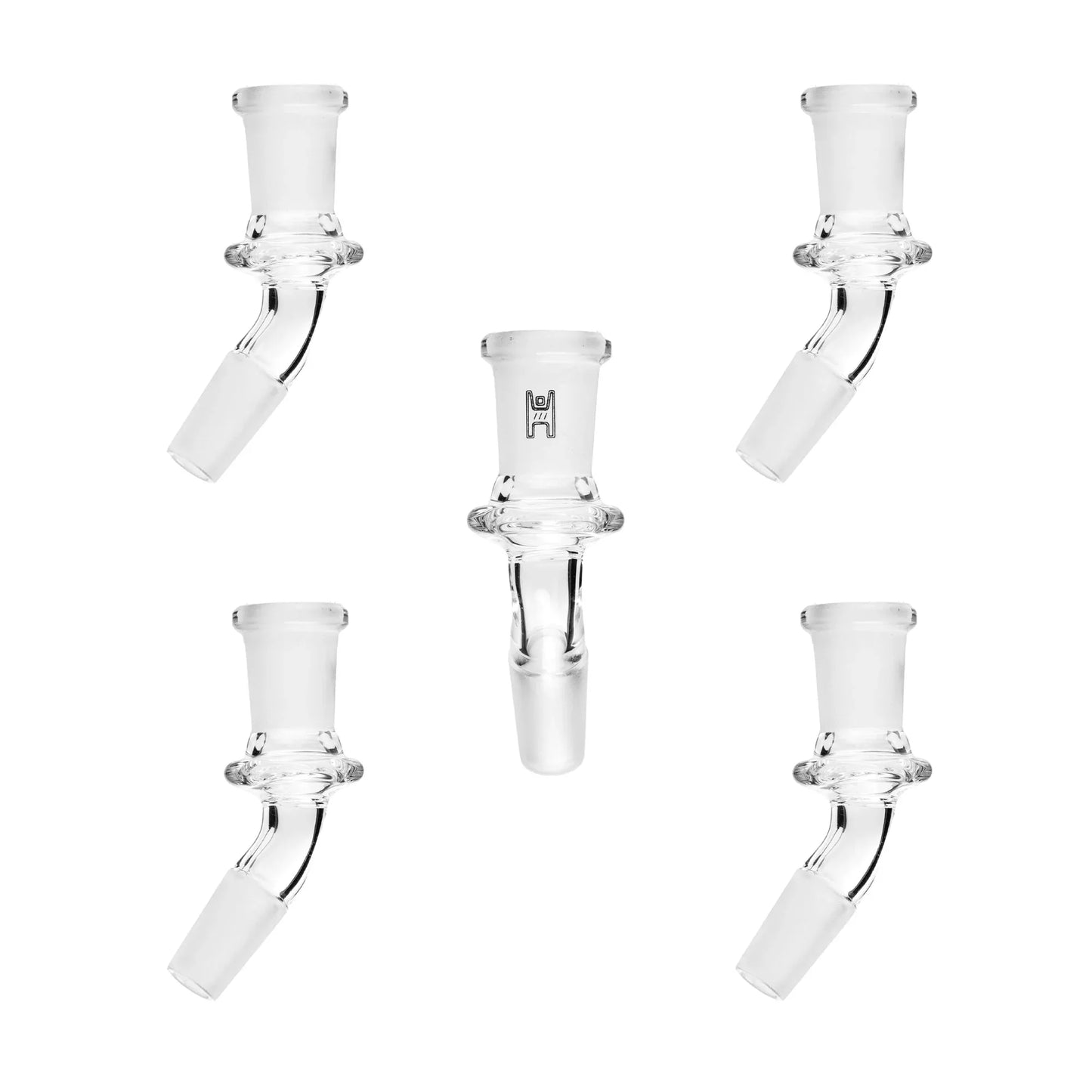 Human Grade Glass Adapters 5-Pack | 14mm Borosilicate Adapters - We The People