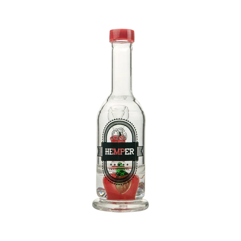 HEMPER Apple Cider Glass Bubbler | 7" Water Pipe | Seasonal Fall Design - We The People