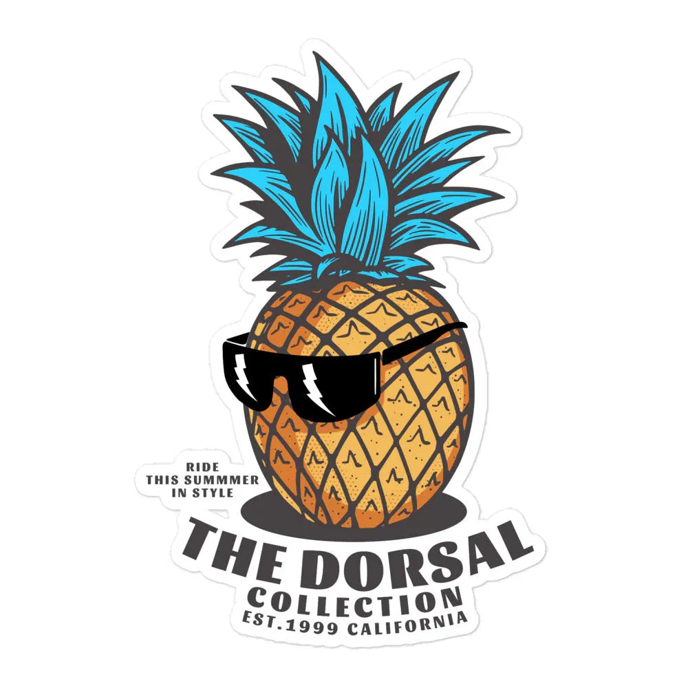 DORSAL Vinyl Sticker | Bubble-Free Application | Durable Surf Decal - We The People