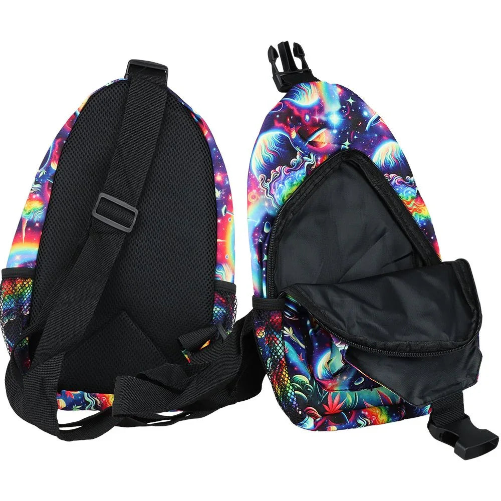Colorful Designs Backpack & Zipper Pouch 3-Piece Set | 11x17 Travel Kit - We The People