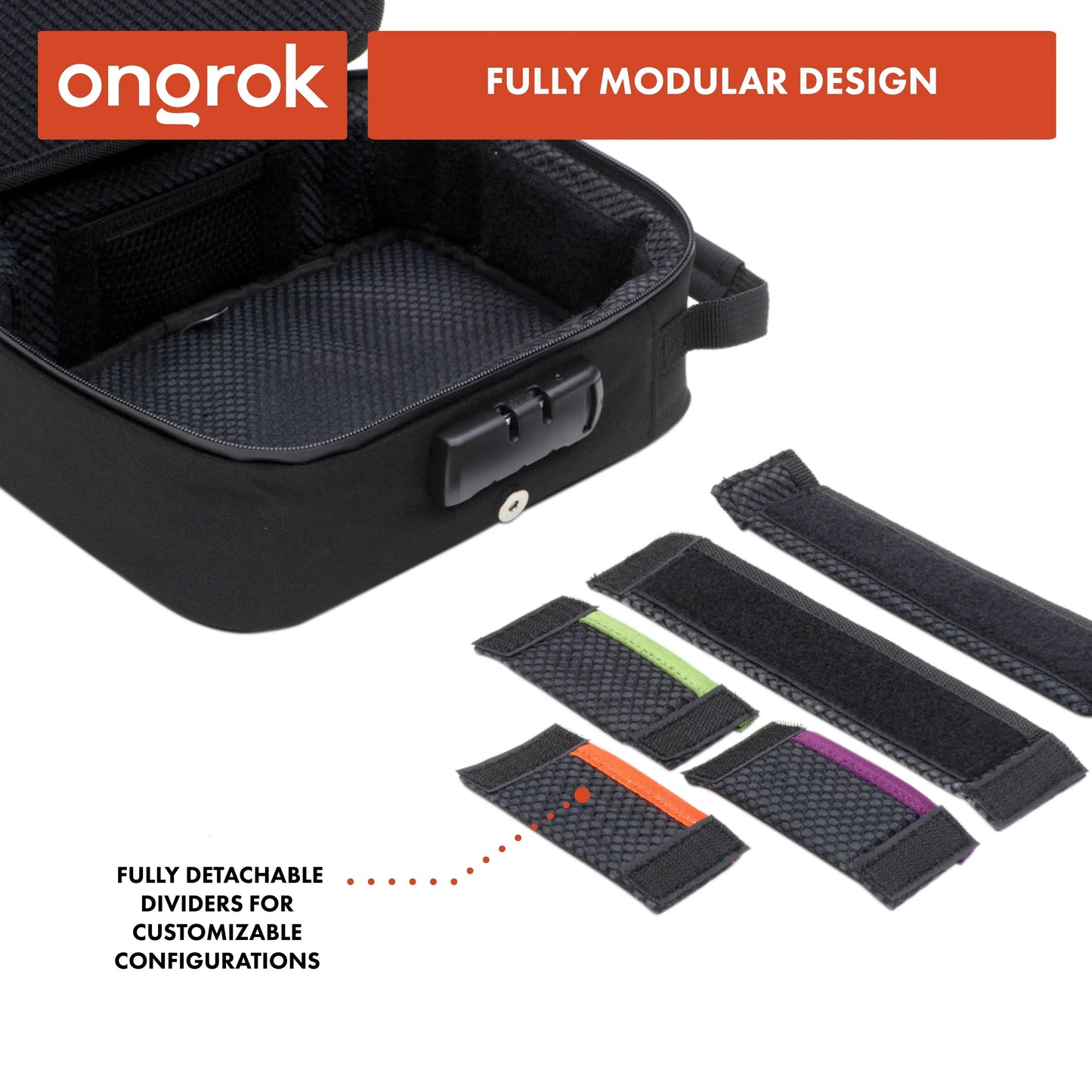 Ongrok Large Carbon-Lined Case with Combo Lock | Smell Proof Lockable Storage - We The People