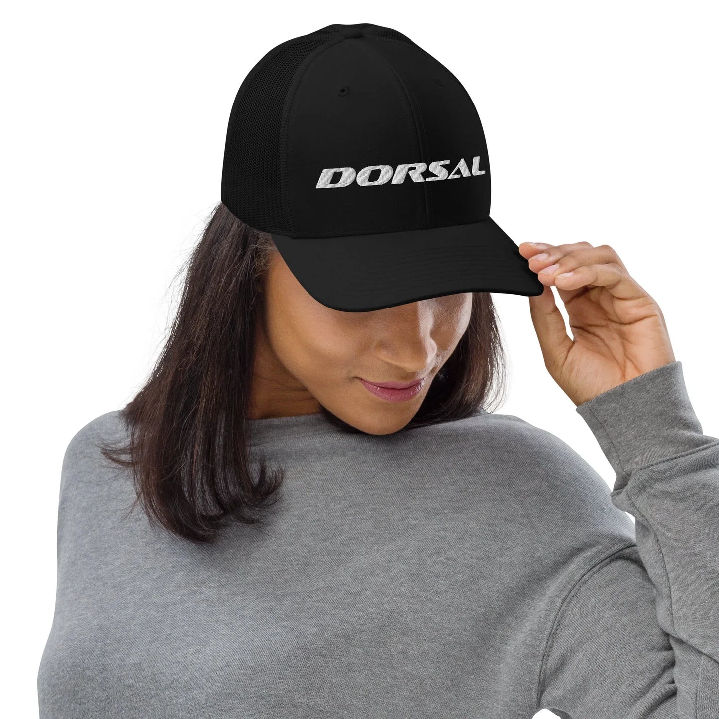 DORSAL Embroidered Trucker Cap | Classic Mesh Back Hat | Adjustable Snapback - We The People