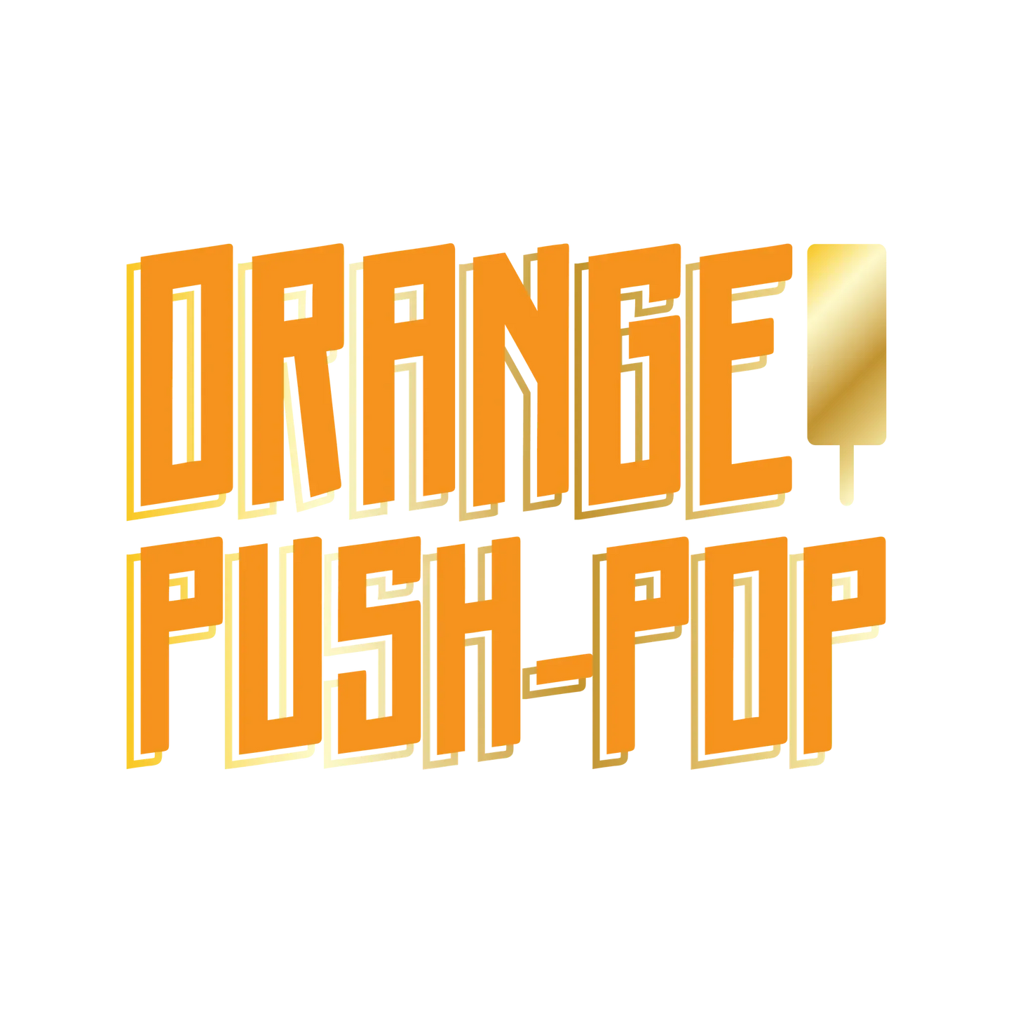 CRANK Orange Push-Pop Delta 9 THC Beverage - We The People