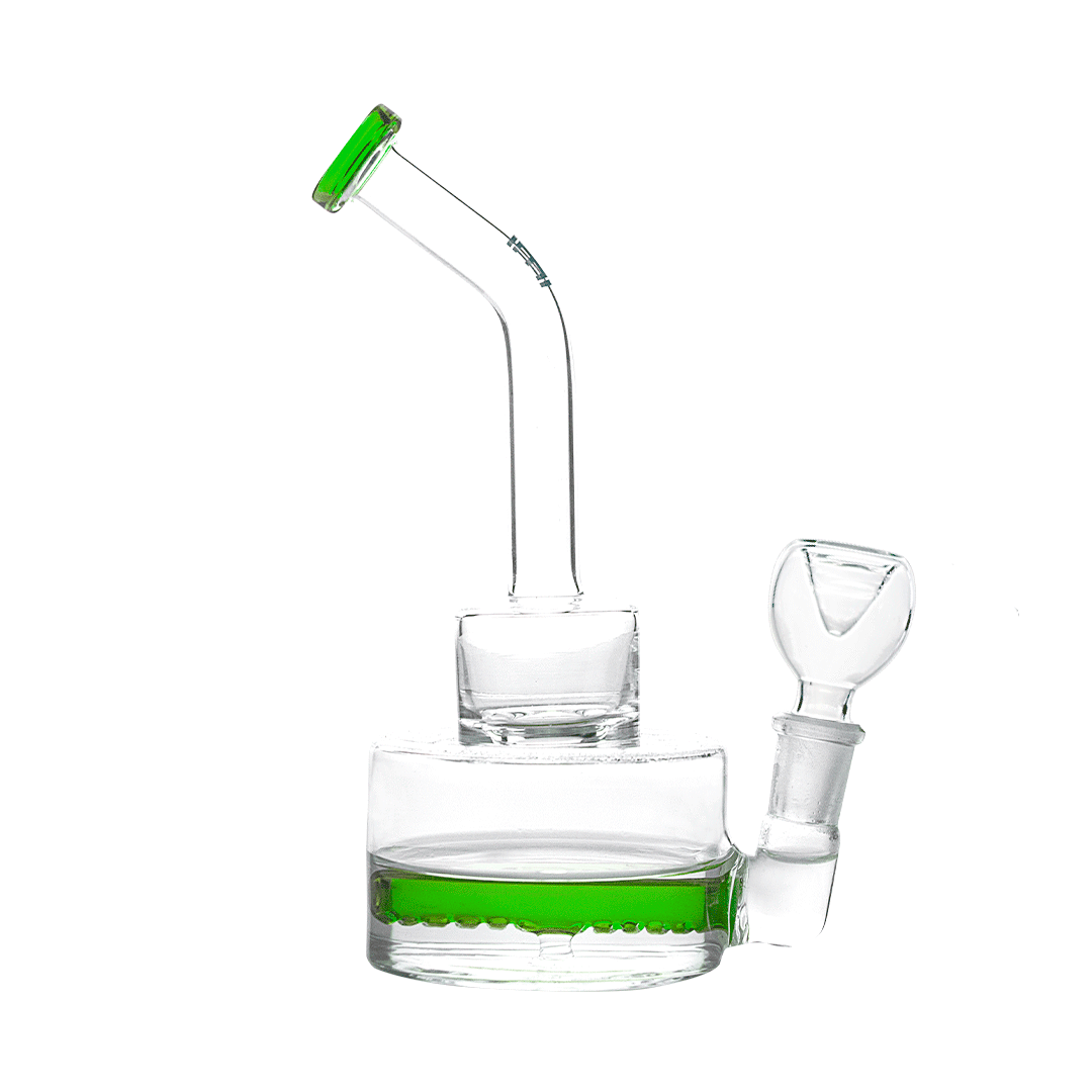 HEMPER Inline Puck Bong V2 | Glass Water Pipe with Inline Perc
