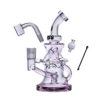 Goody Glass Miss Swiss Mini Dab Rig | 4-Piece Kit