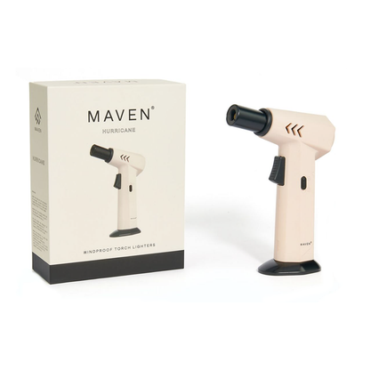Maven Hurricane Torch - Windproof Butane Torch Lighter (Unfilled)
