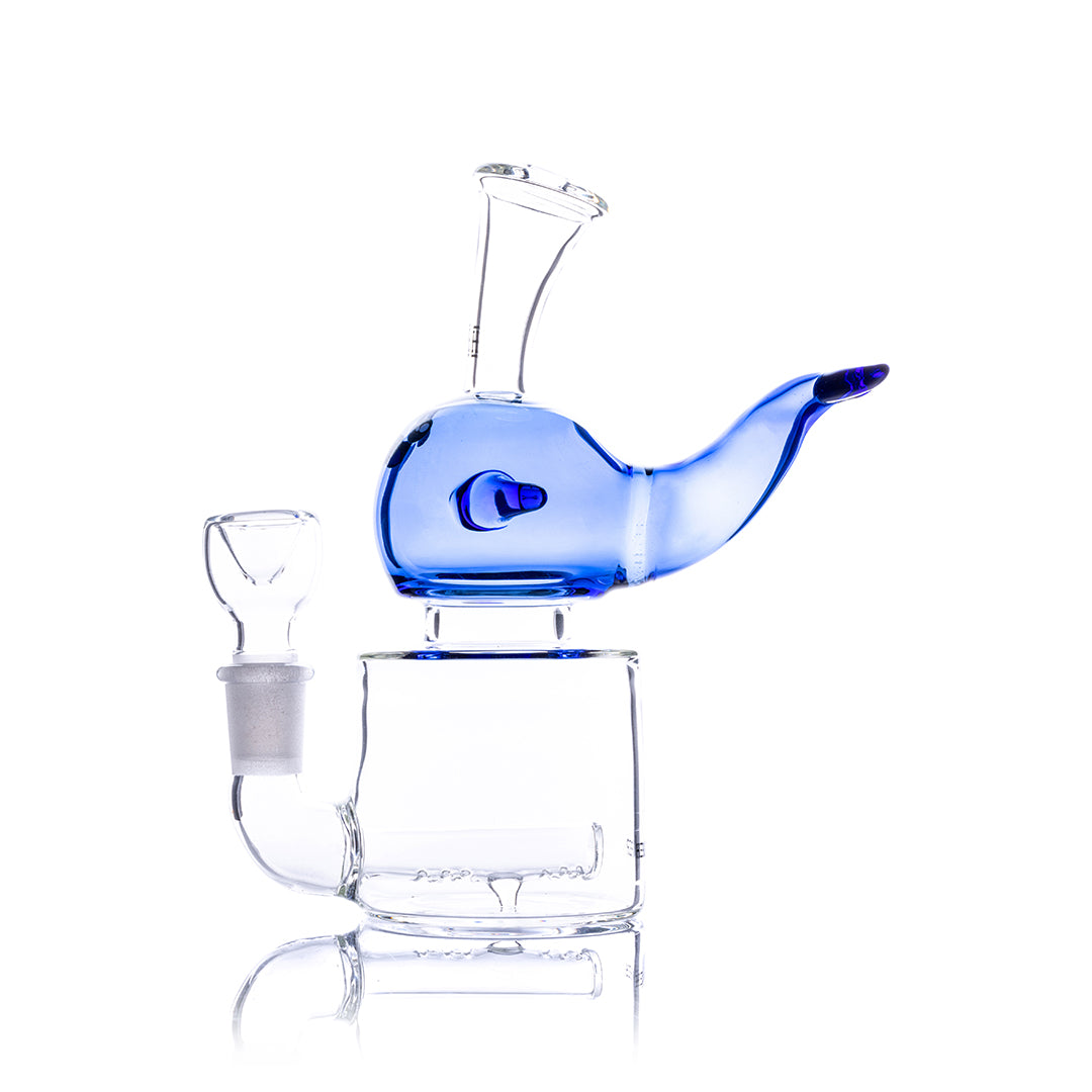 HEMPER Blue Whale Bong | 6.5" Glass Water Pipe