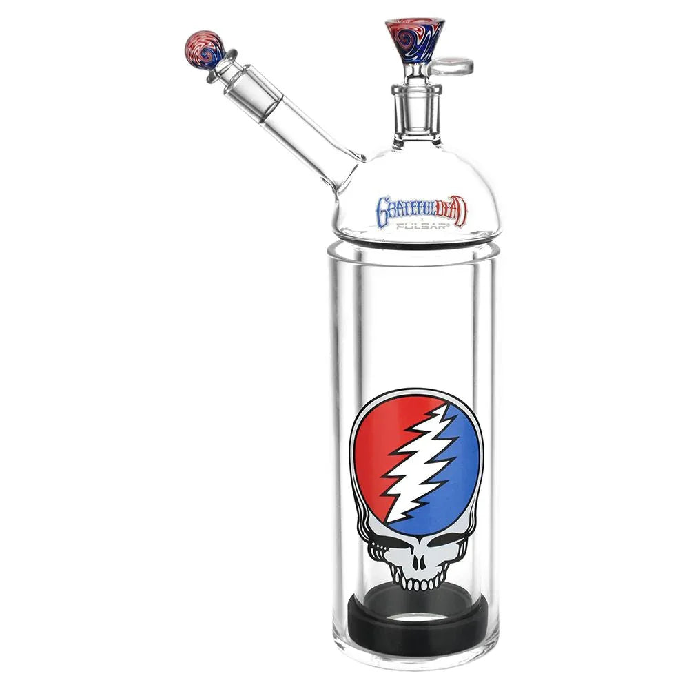Grateful Dead x Pulsar Glass Gravity Waterpipe | 12.25" Borosilicate | Steal Your Face - We The People 