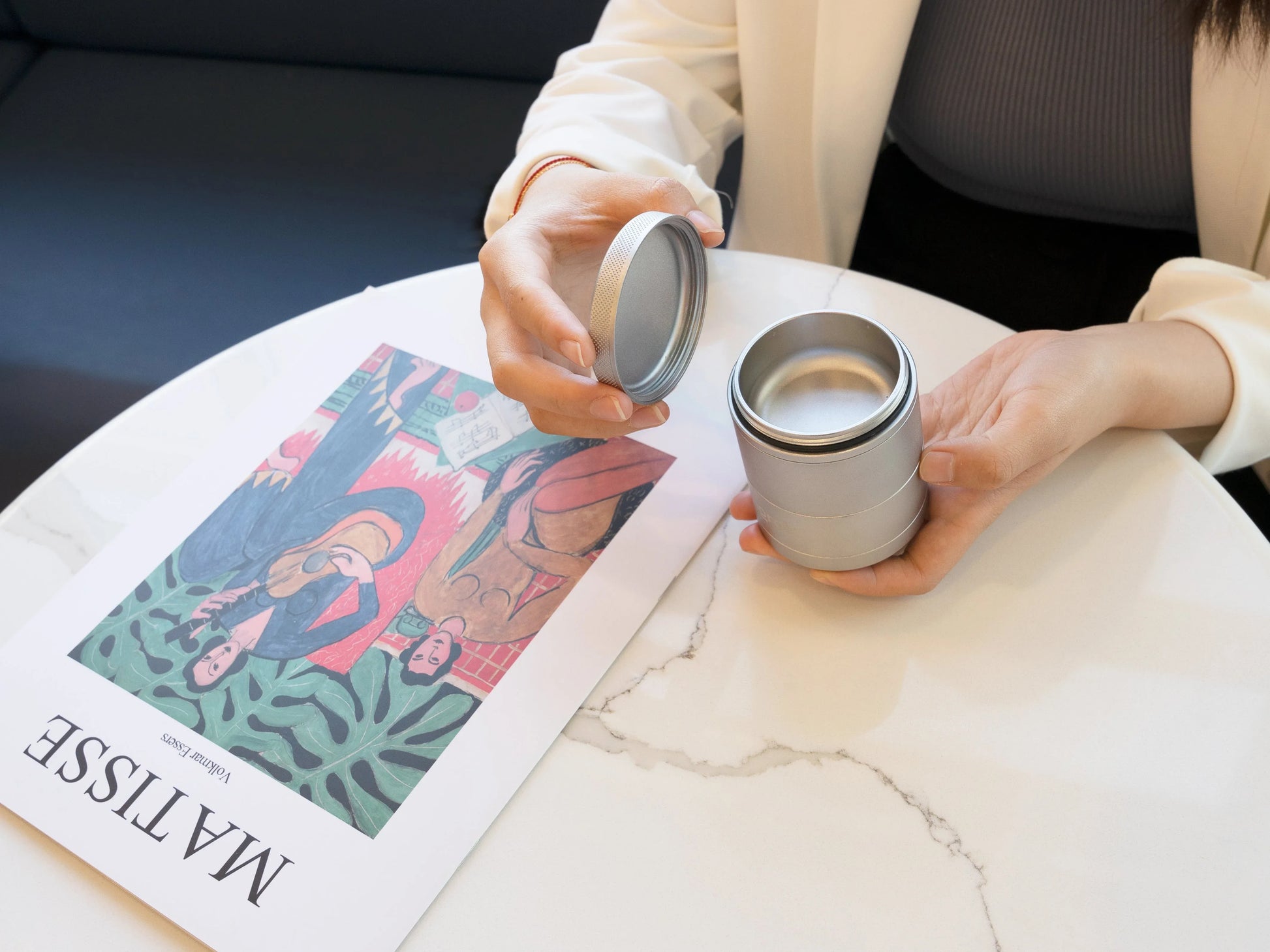 Ongrok 5 Piece Storage Grinder | Pyramid Teeth | Built-In Airtight Jar - We The People 