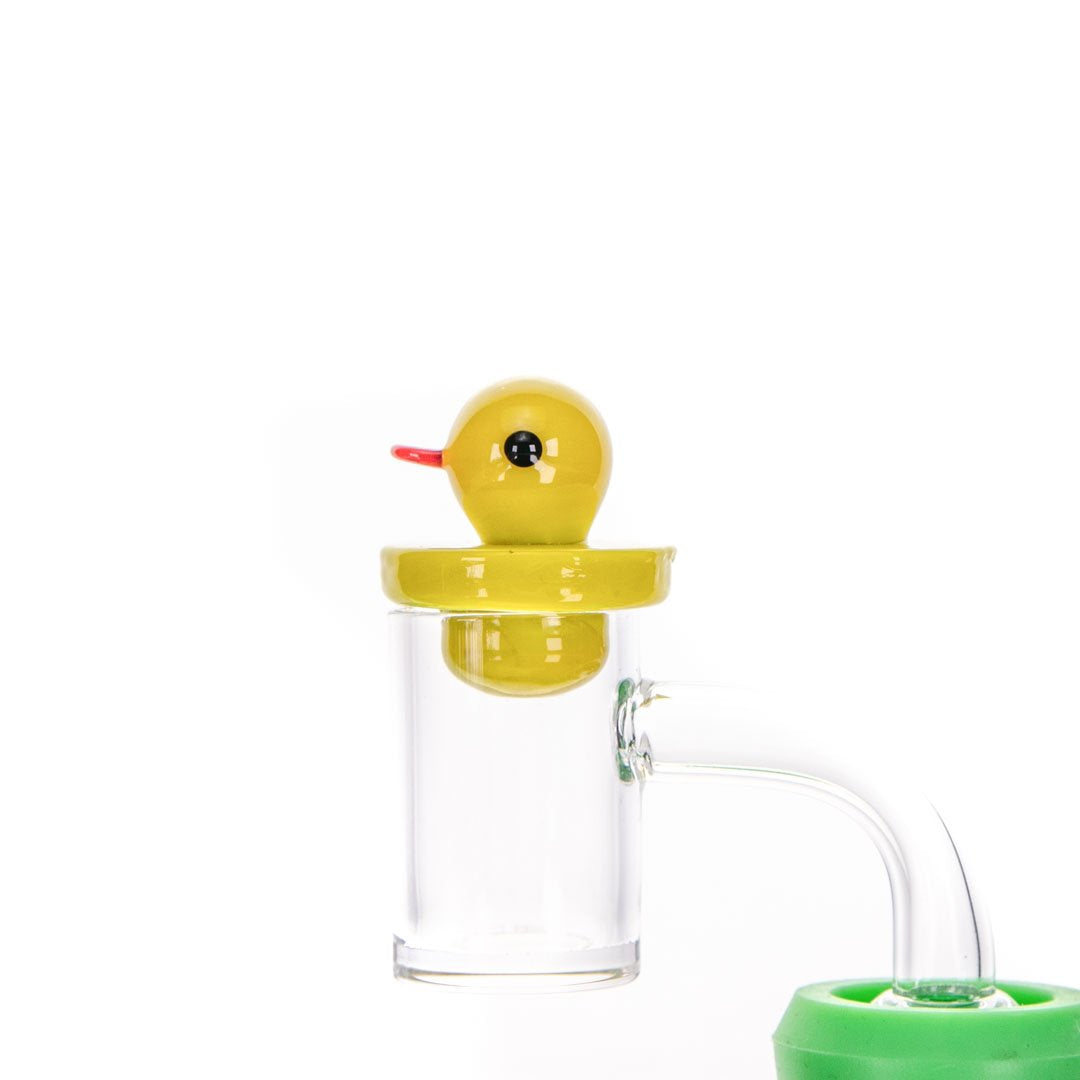 Rubber Ducky Carb Cap | Glass Dab Accessory