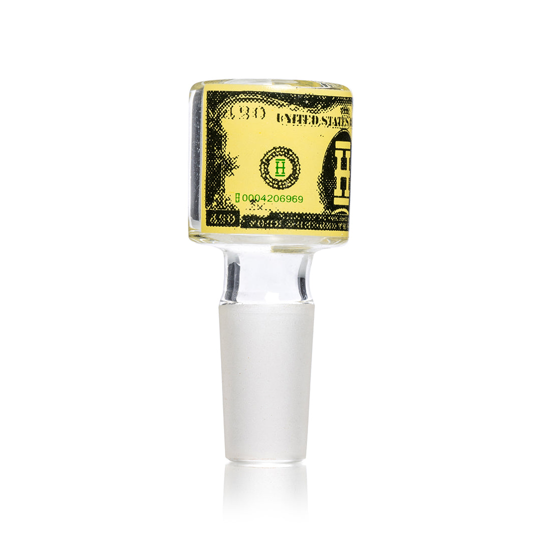 HEMPER Dollar Glass Flower Bowl | 14mm Male Joint