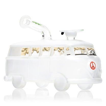 HEMPER Groovy Van XL Bong | 8" Glass Water Pipe with Retro Van Design