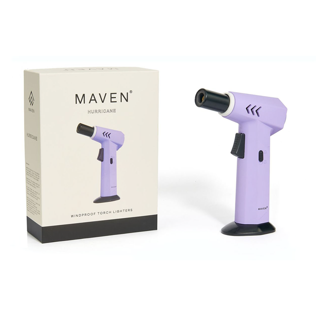 Maven Hurricane Torch - Windproof Butane Torch Lighter (Unfilled)