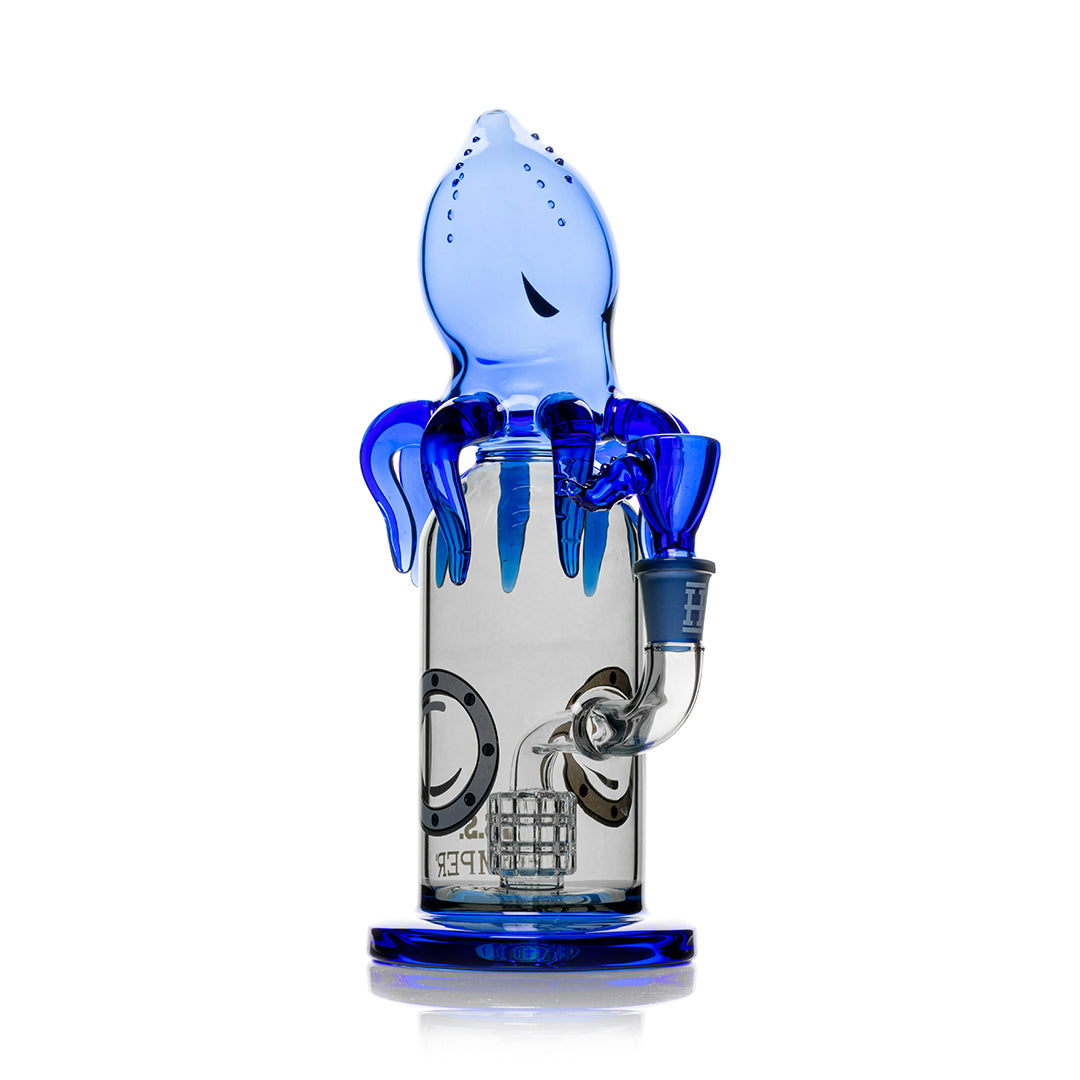 HEMPER Kraken XL Bong | 9.5" Glass Water Pipe with Octopus Design