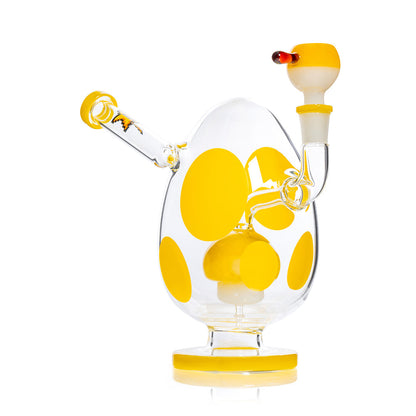 HEMPER Spotted Egg XL Bong | 9" Glass Water Pipe with Egg Design