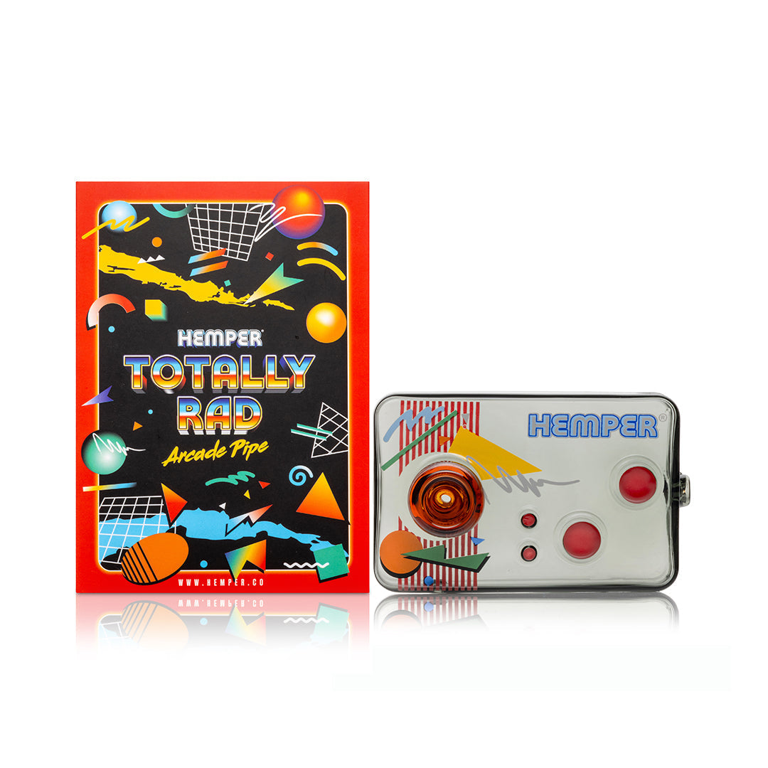 HEMPER Arcade Controller Hand Pipe | Gaming Design Glass Pipe