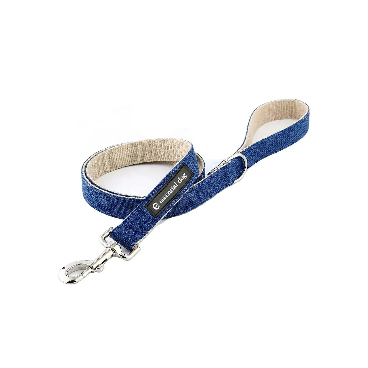 Organic Hemp & Cotton Dog Lead Ink Blue Eco-Friendly - We The People 