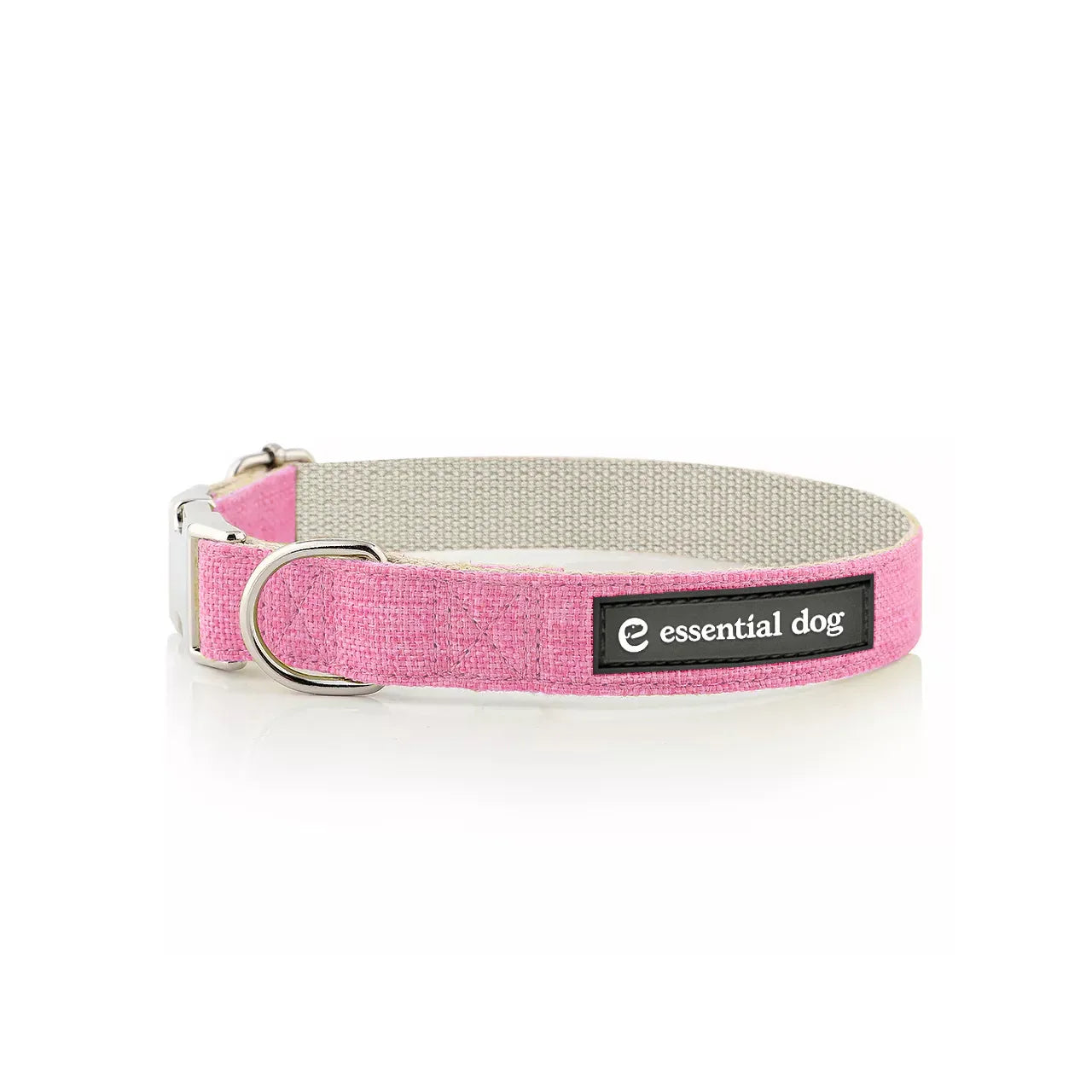 Organic Hemp & Cotton Dog Collar Pretty in Pink Eco-Friendly - We The People 