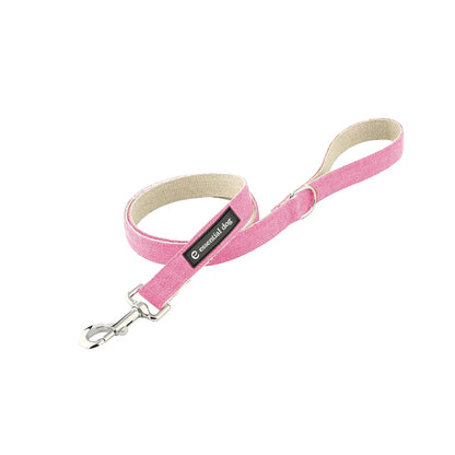 Organic Hemp & Cotton Dog Lead Pretty in Pink Eco-Friendly - We The People 