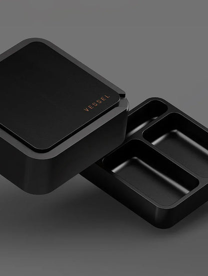 Vessel Ash Ultimate Ashtray & Storage - Black | Premium Multi-Function - We The People 